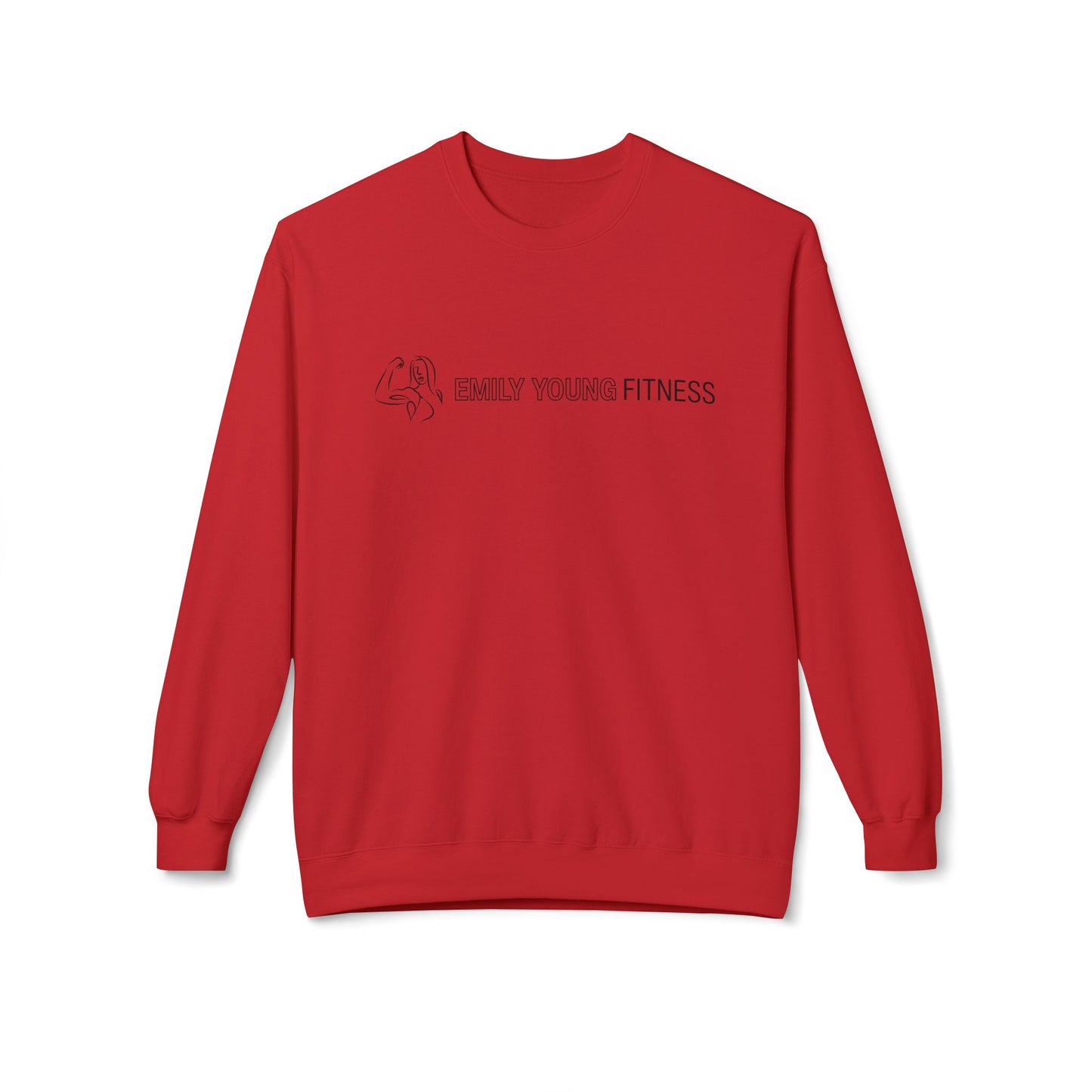 Emily Young Fitness - Unisex Midweight Softstyle Fleece Crewneck Sweatshirt