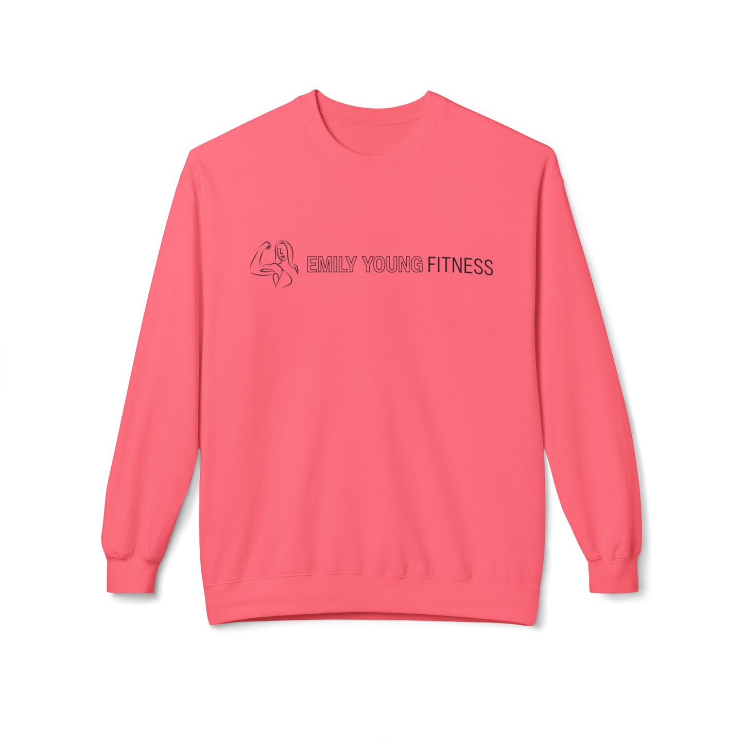Emily Young Fitness - Unisex Midweight Softstyle Fleece Crewneck Sweatshirt