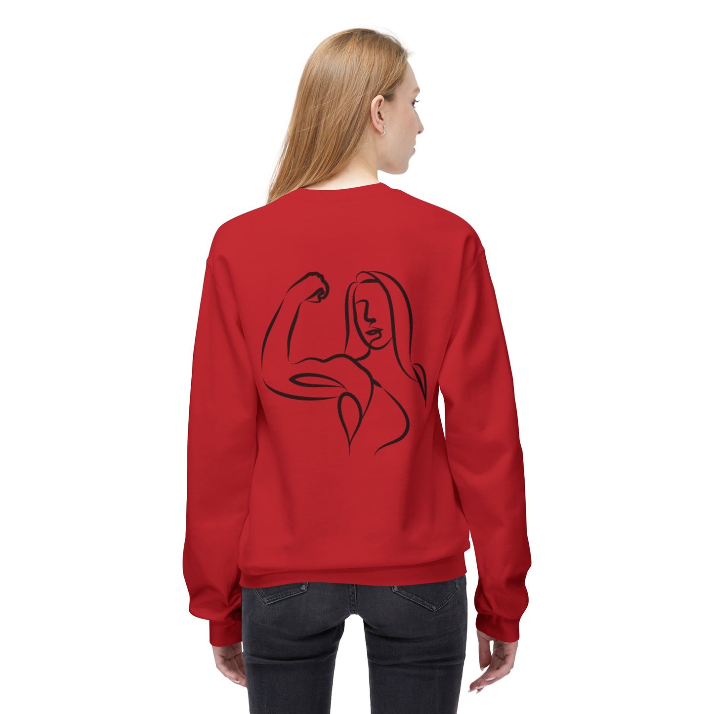 Emily Young Fitness - Unisex Midweight Softstyle Fleece Crewneck Sweatshirt