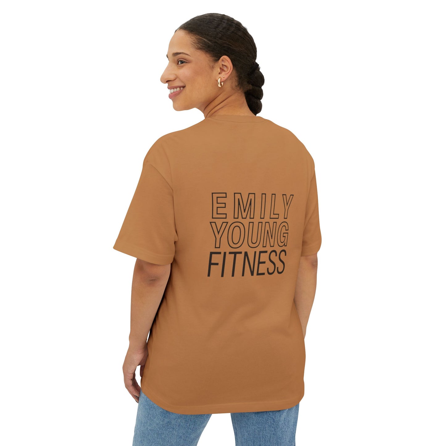 Emily Young Fitness Unisex Oversized Tee