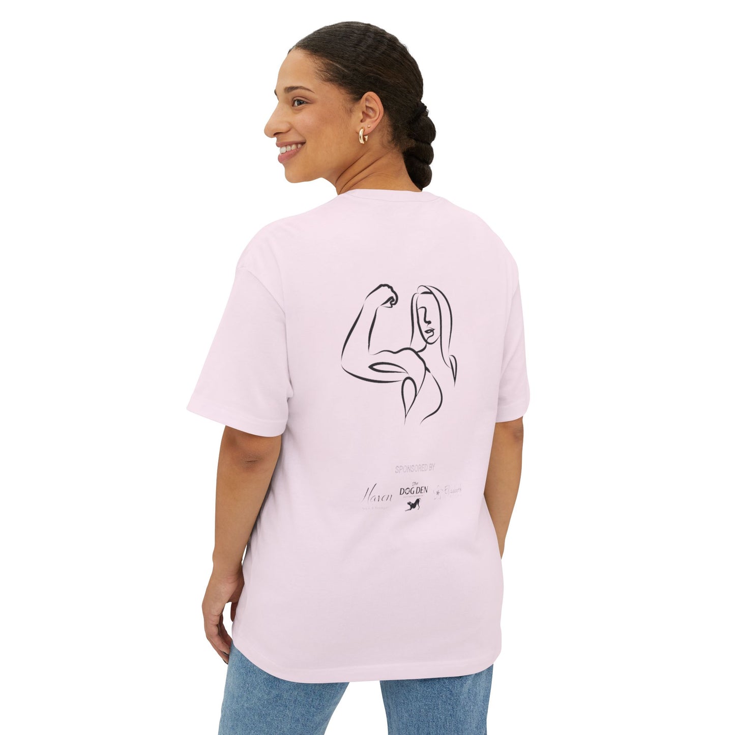 Emily Young Fitness Boxy Graphic Tee