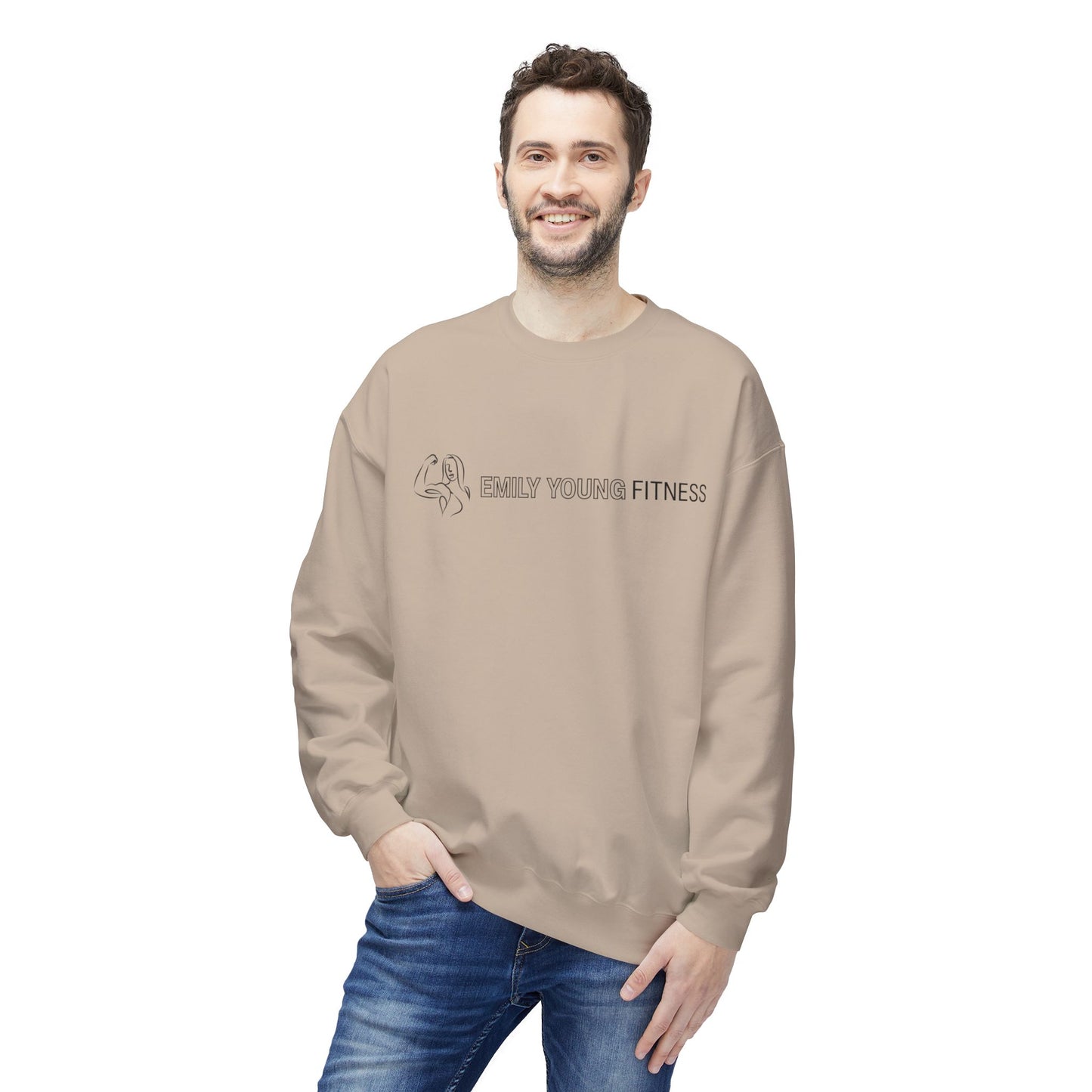 Emily Young Fitness - Unisex Midweight Softstyle Fleece Crewneck Sweatshirt