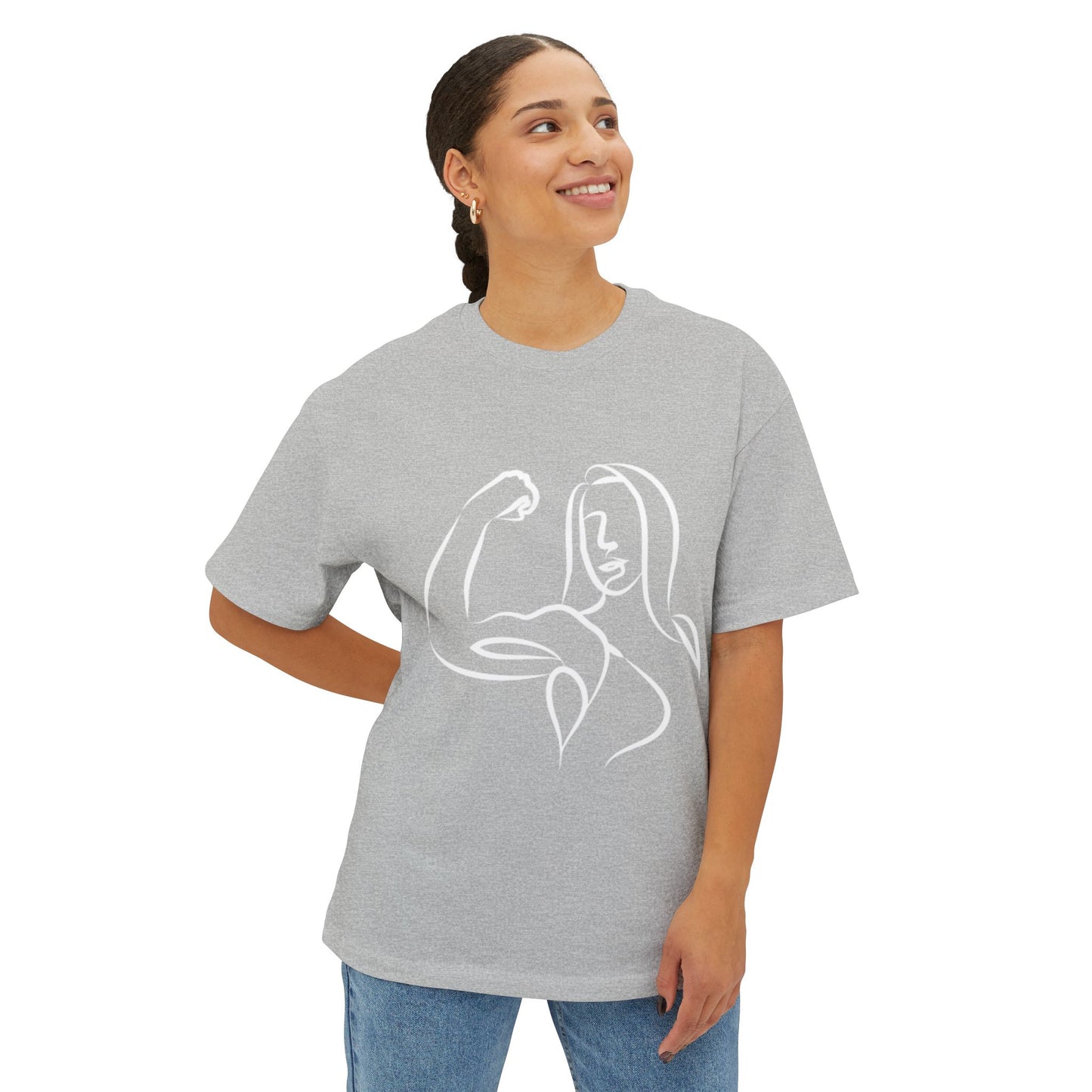 Emily Young Fitness Unisex Oversized Tee