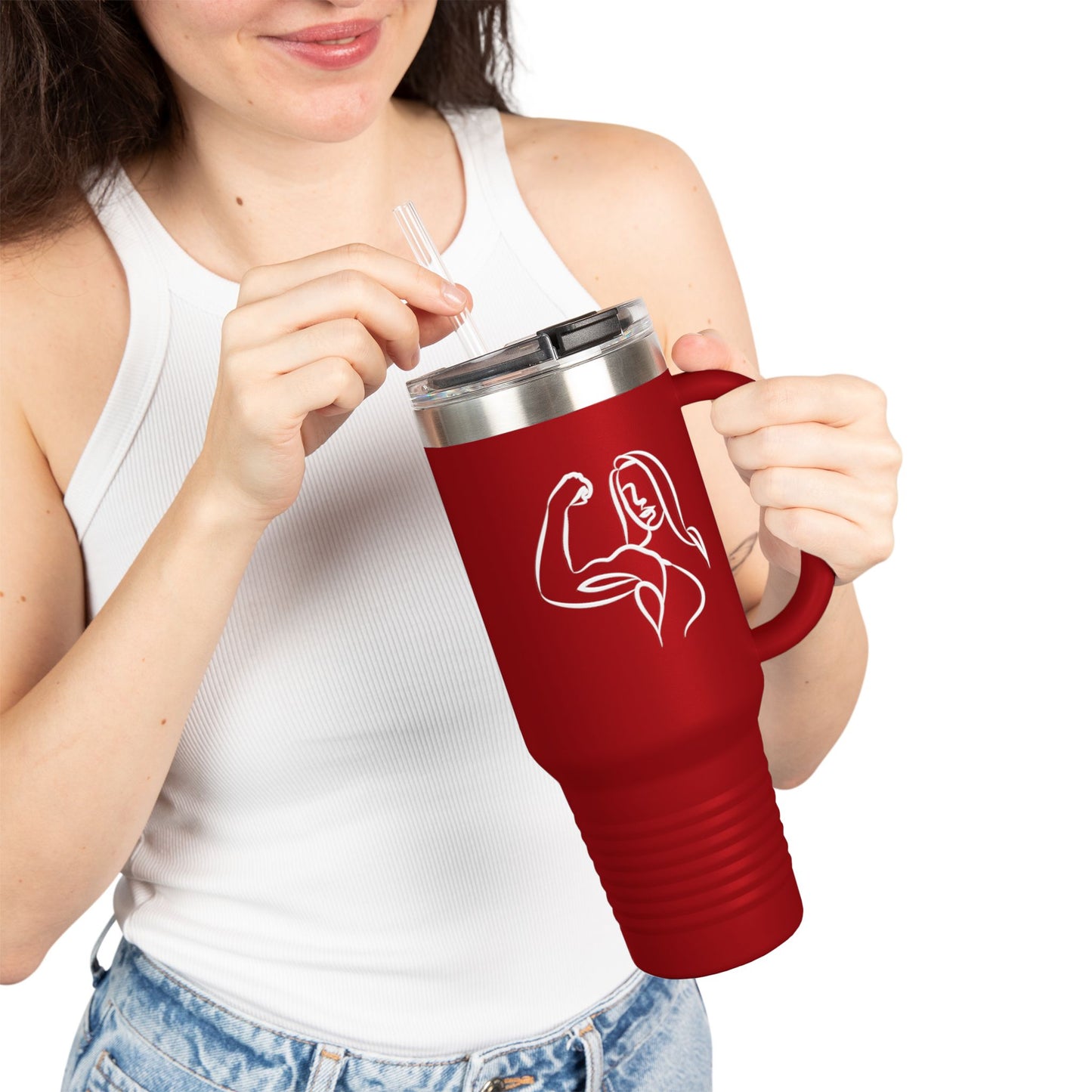 Emily Young Fitness Insulated Travel Mug, 40oz
