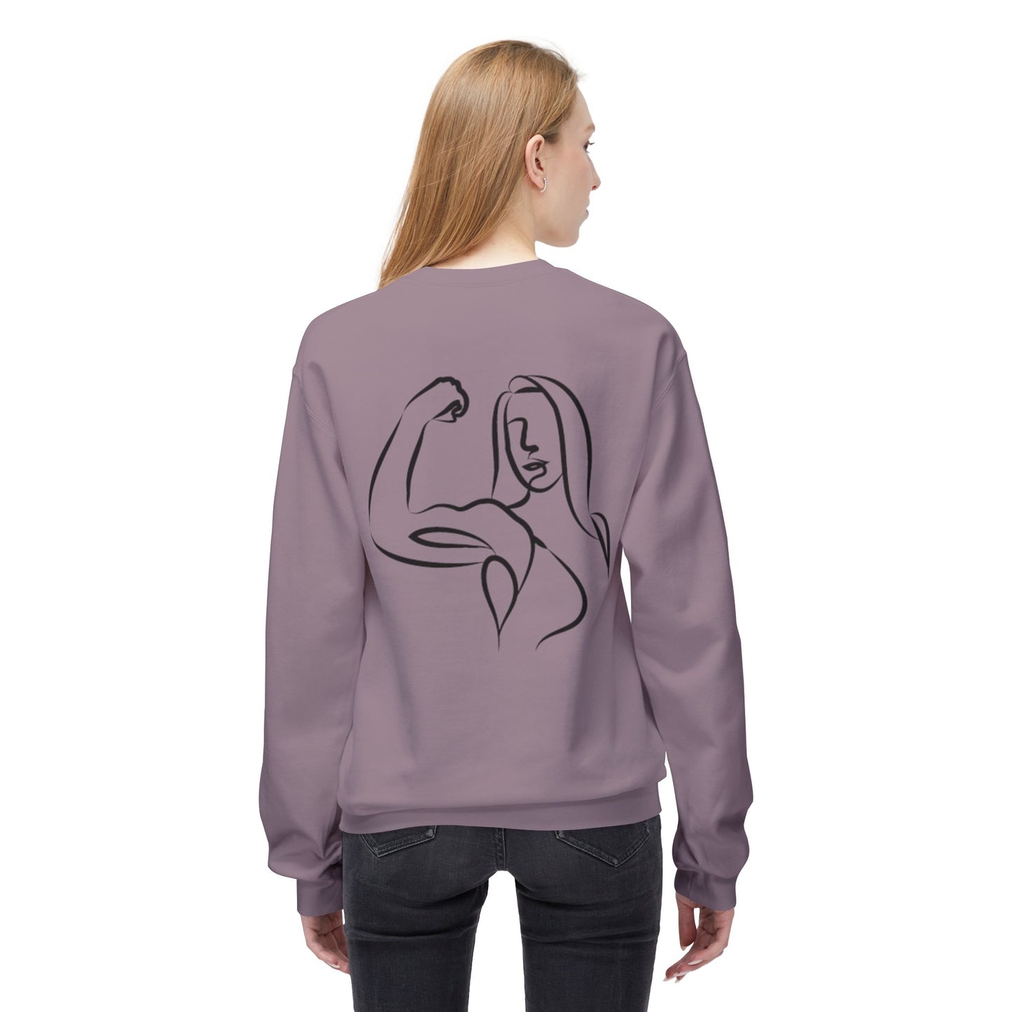 Emily Young Fitness - Unisex Midweight Softstyle Fleece Crewneck Sweatshirt
