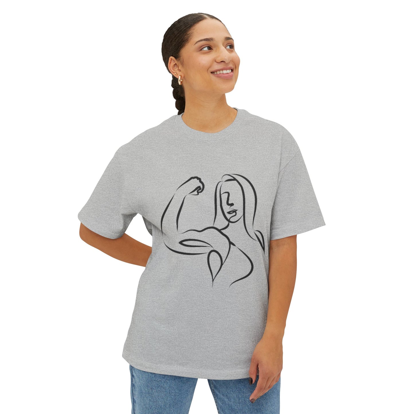 Emily Young Fitness Unisex Oversized Tee