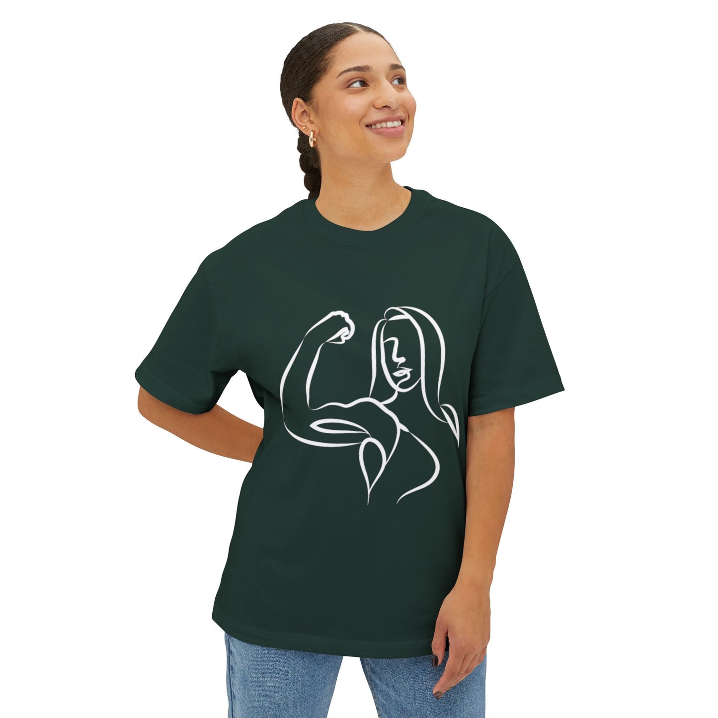Emily Young Fitness Unisex Oversized Tee