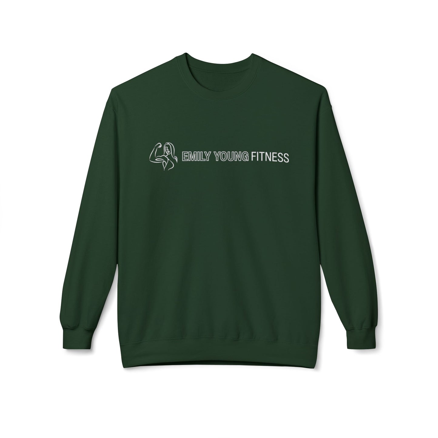 Emily Young Fitness - Unisex Midweight Softstyle Fleece Crewneck Sweatshirt