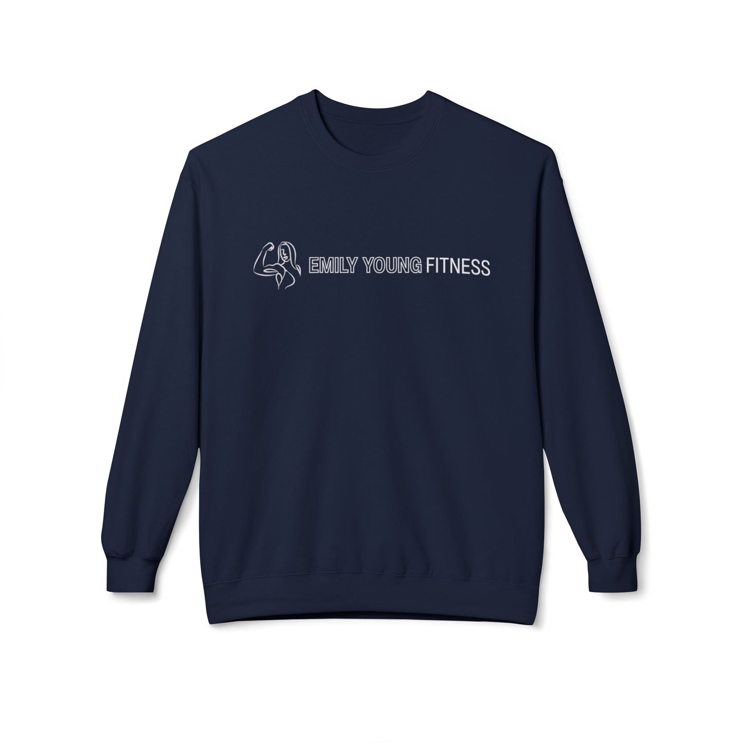 Emily Young Fitness - Unisex Midweight Softstyle Fleece Crewneck Sweatshirt