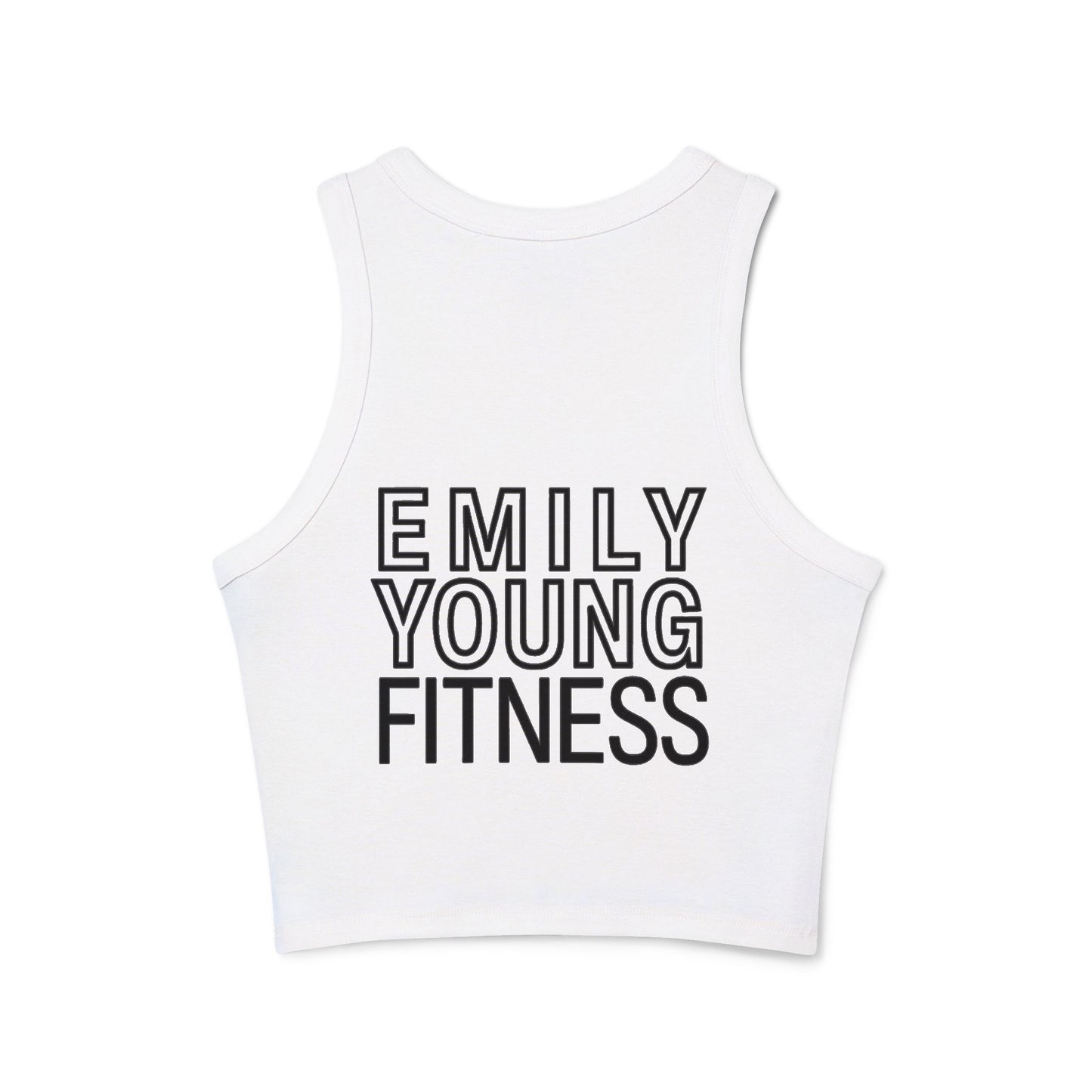 Micro Rib Women's Tank Top - Emily Young Fitness 2025 Fundraising Shirts