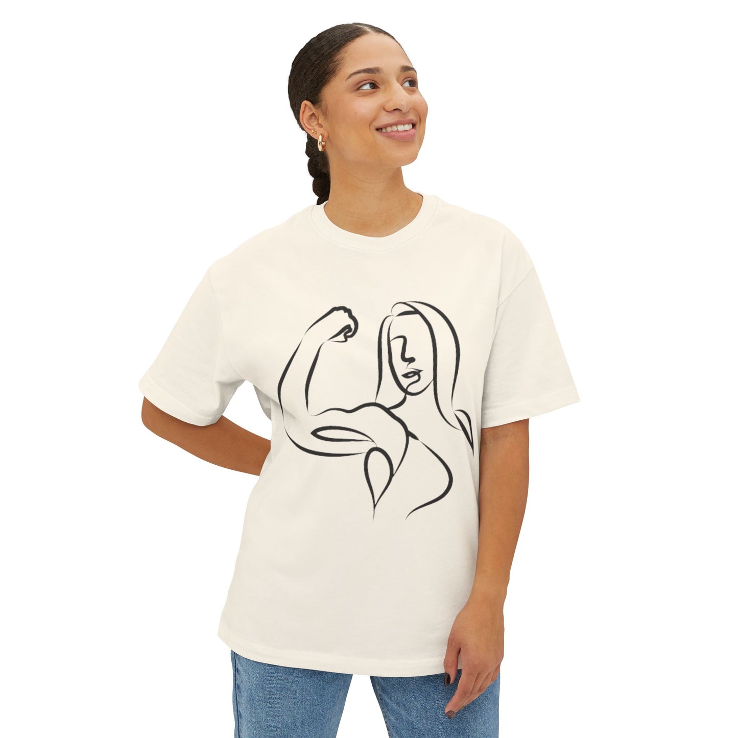 Emily Young Fitness Unisex Oversized Tee