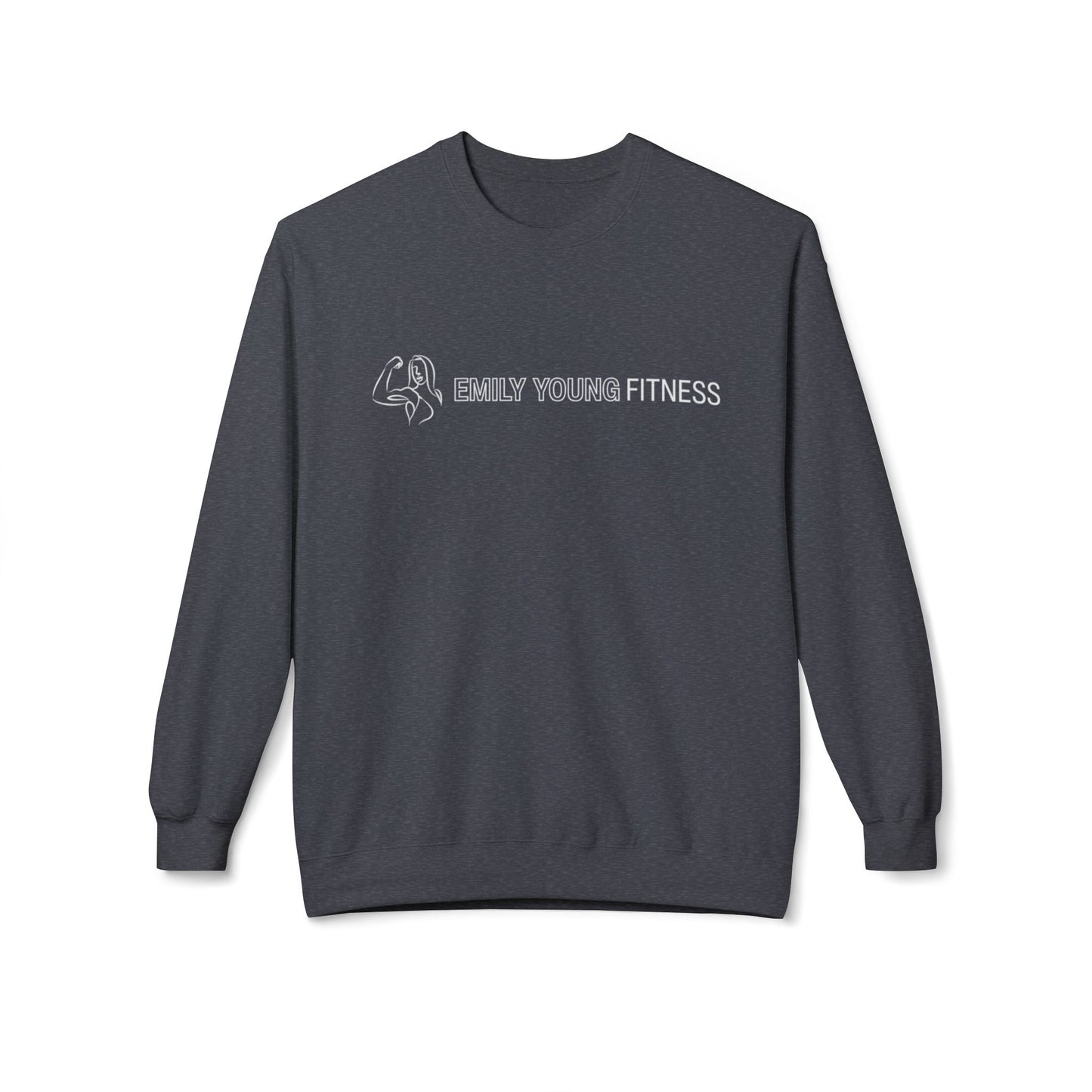 Emily Young Fitness - Unisex Midweight Softstyle Fleece Crewneck Sweatshirt