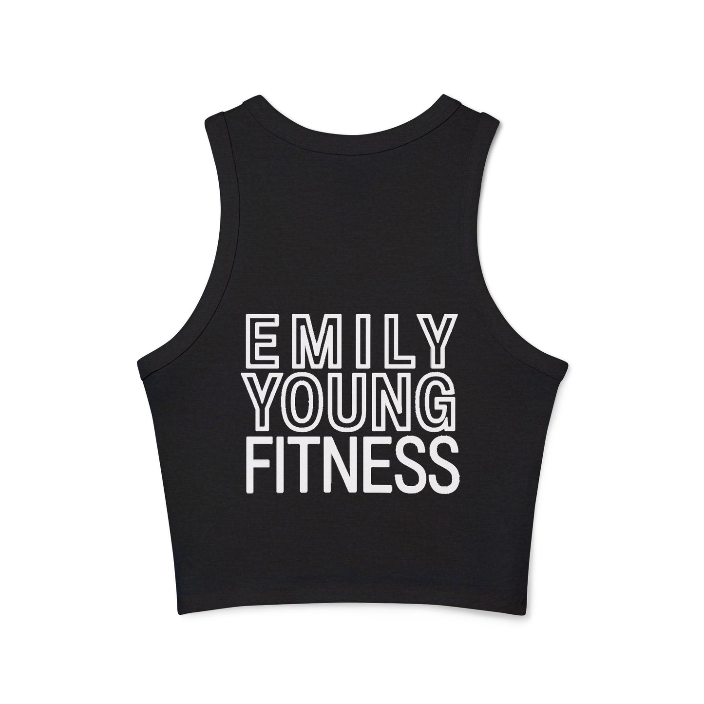 Micro Rib Women's Tank Top - Emily Young Fitness 2025 Fundraising Shirts