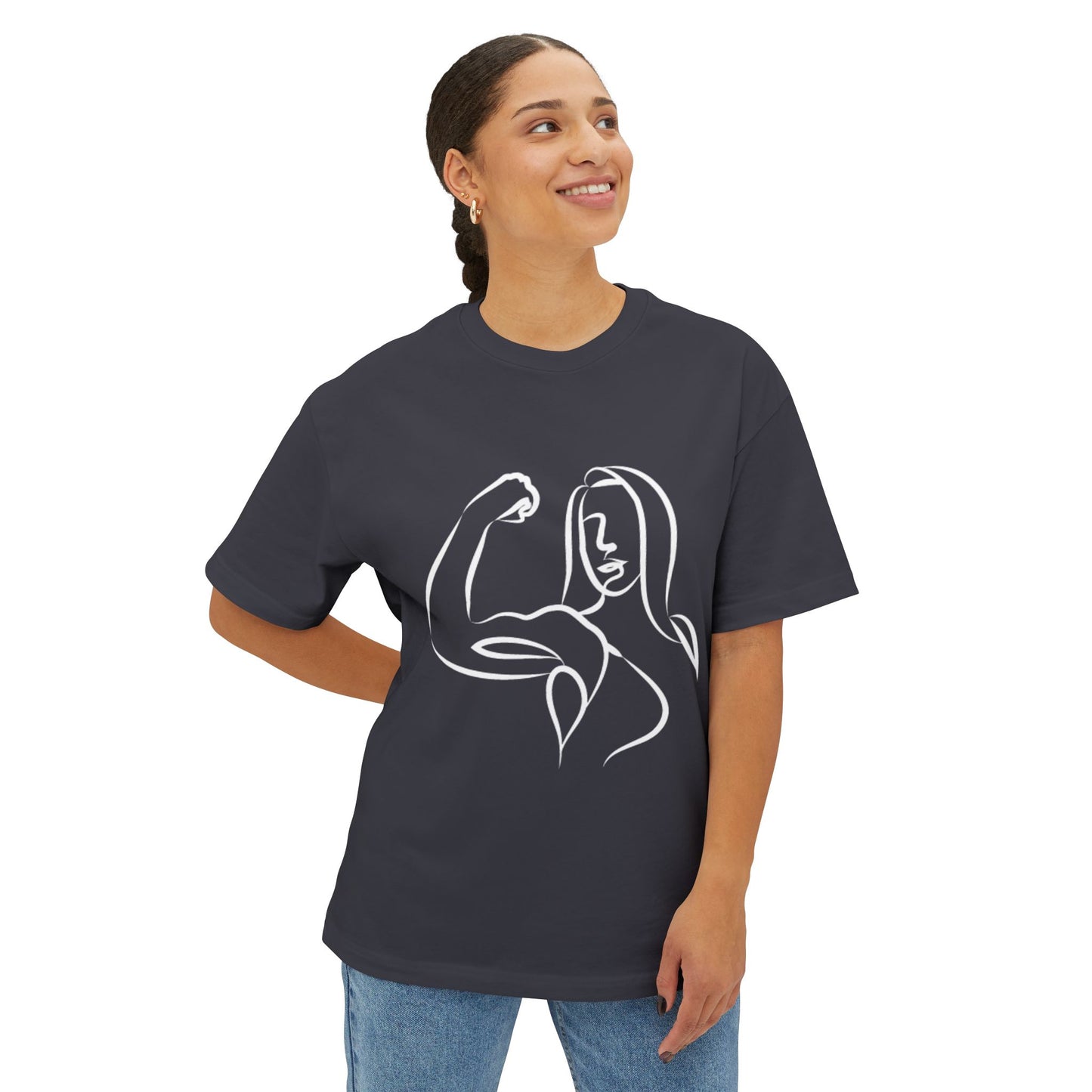 Emily Young Fitness Unisex Oversized Tee