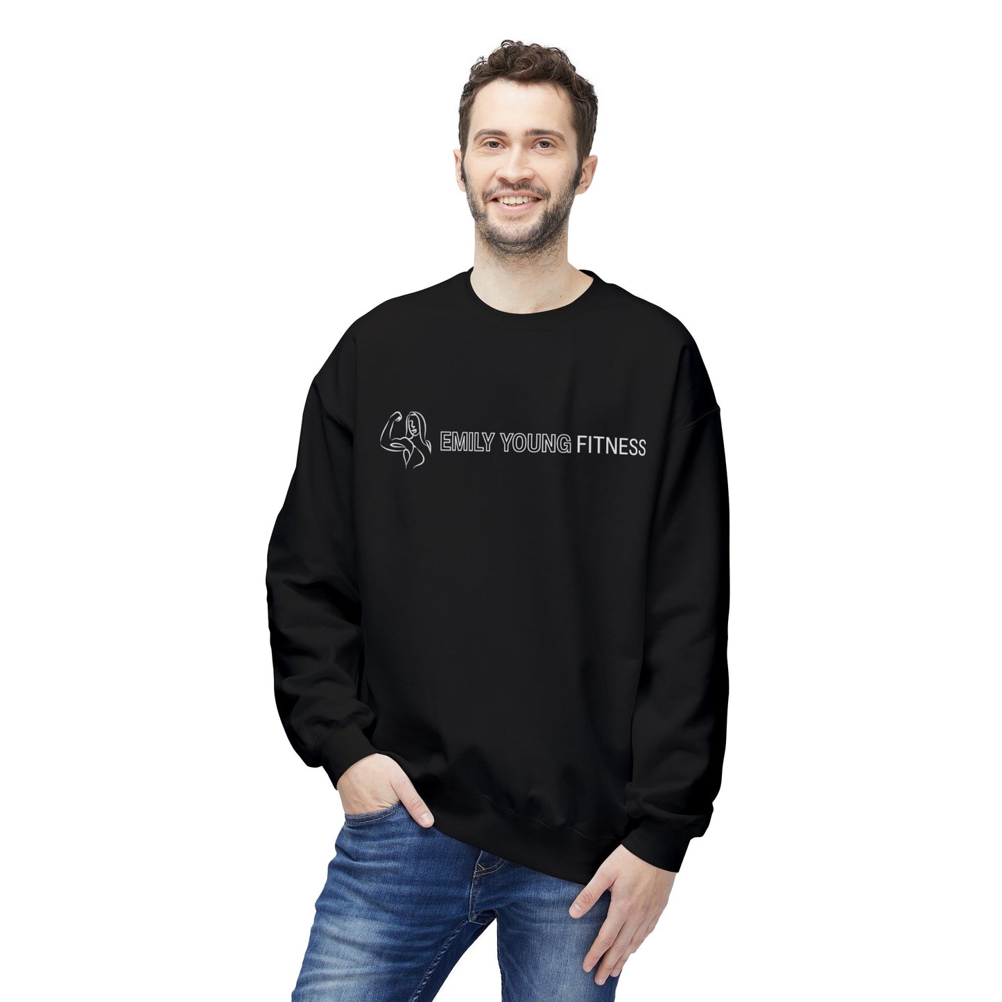 Emily Young Fitness - Unisex Midweight Softstyle Fleece Crewneck Sweatshirt