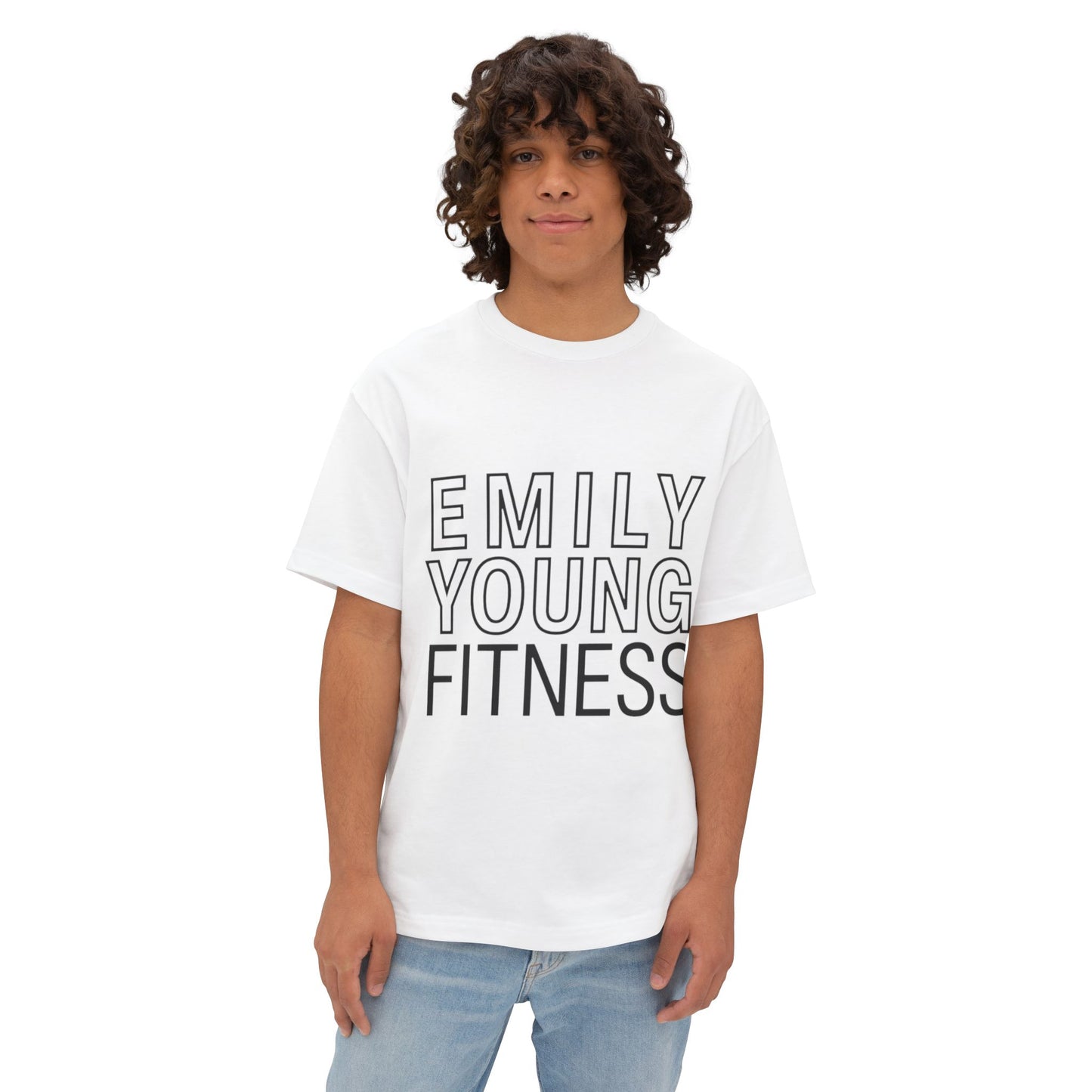 Emily Young Fitness Boxy Graphic Tee