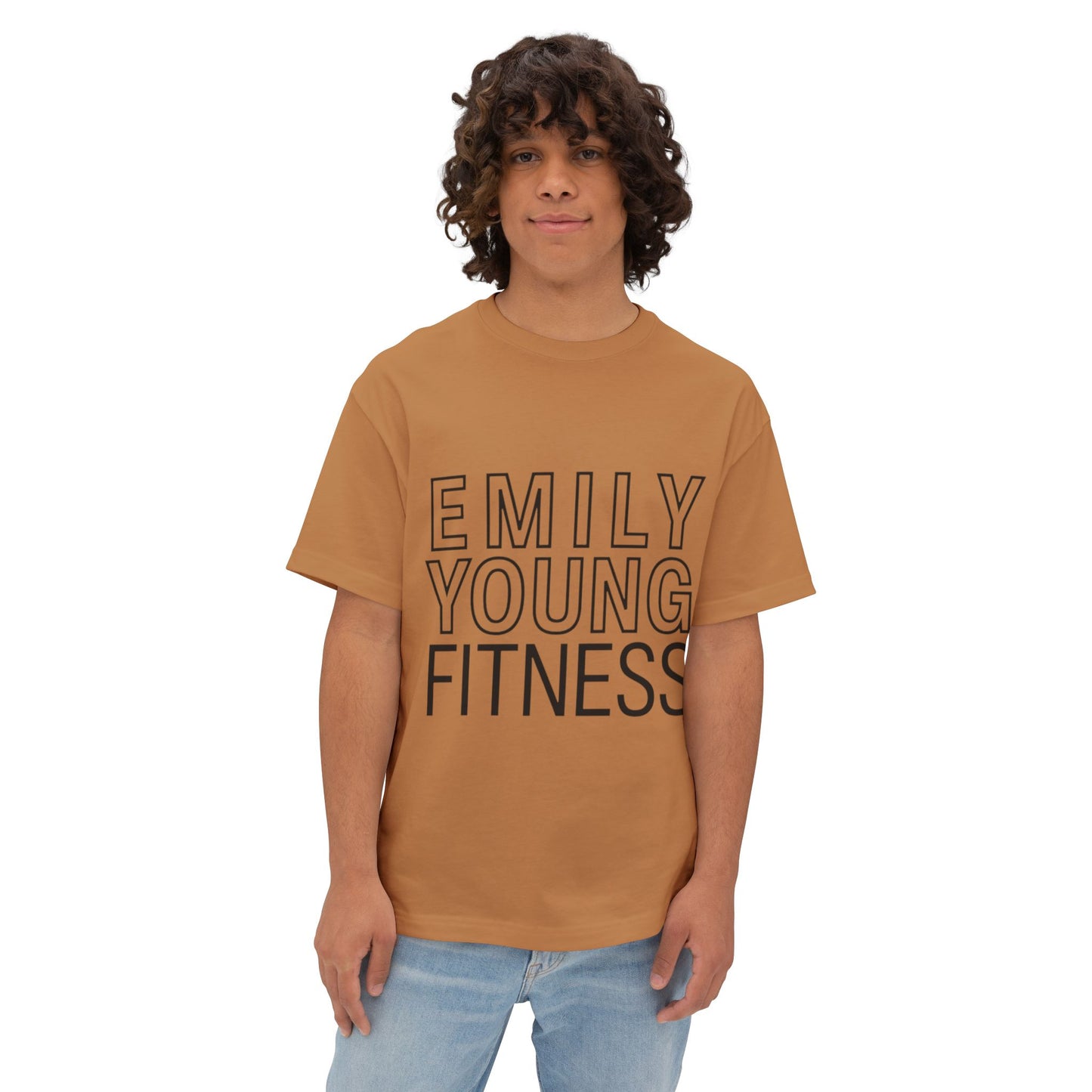 Emily Young Fitness Boxy Graphic Tee