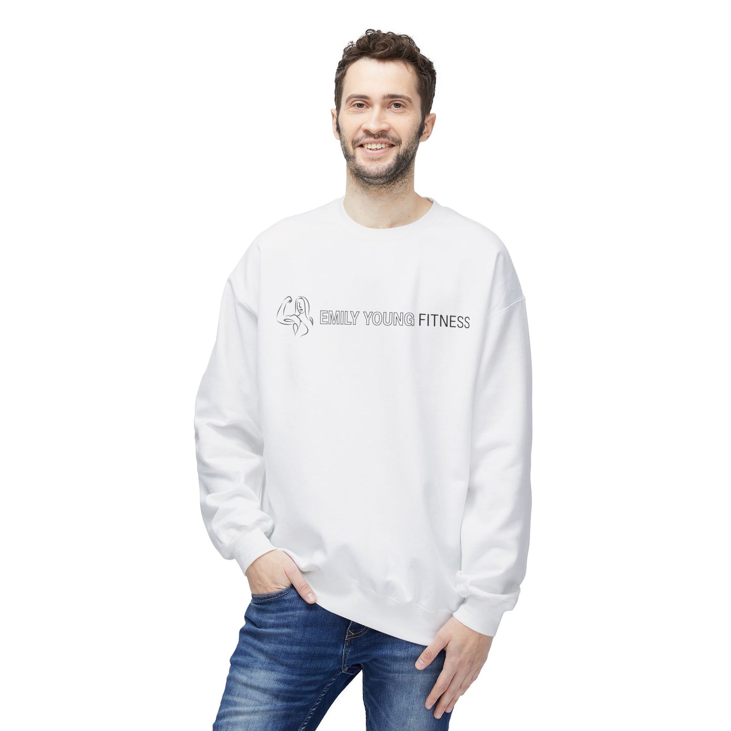 Emily Young Fitness - Unisex Midweight Softstyle Fleece Crewneck Sweatshirt
