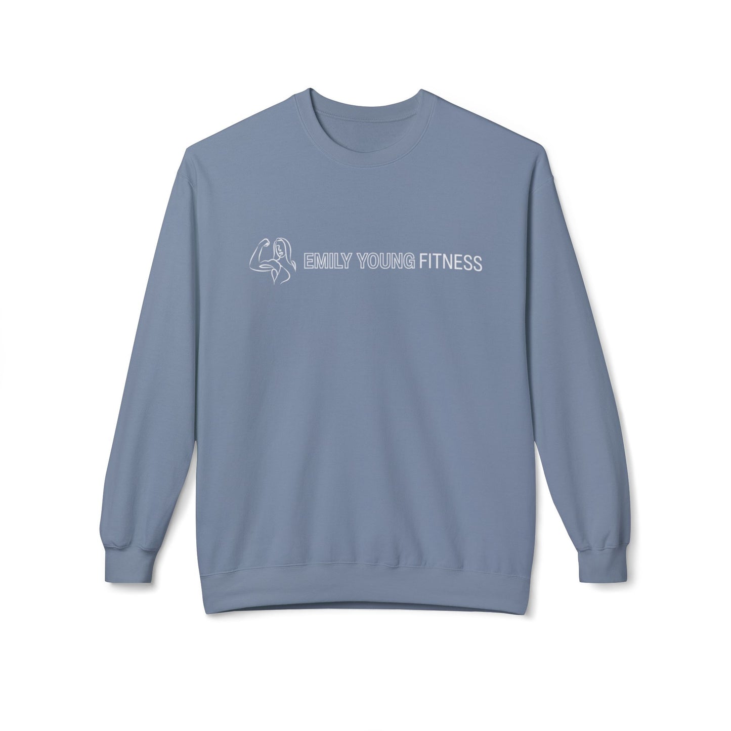 Emily Young Fitness - Unisex Midweight Softstyle Fleece Crewneck Sweatshirt
