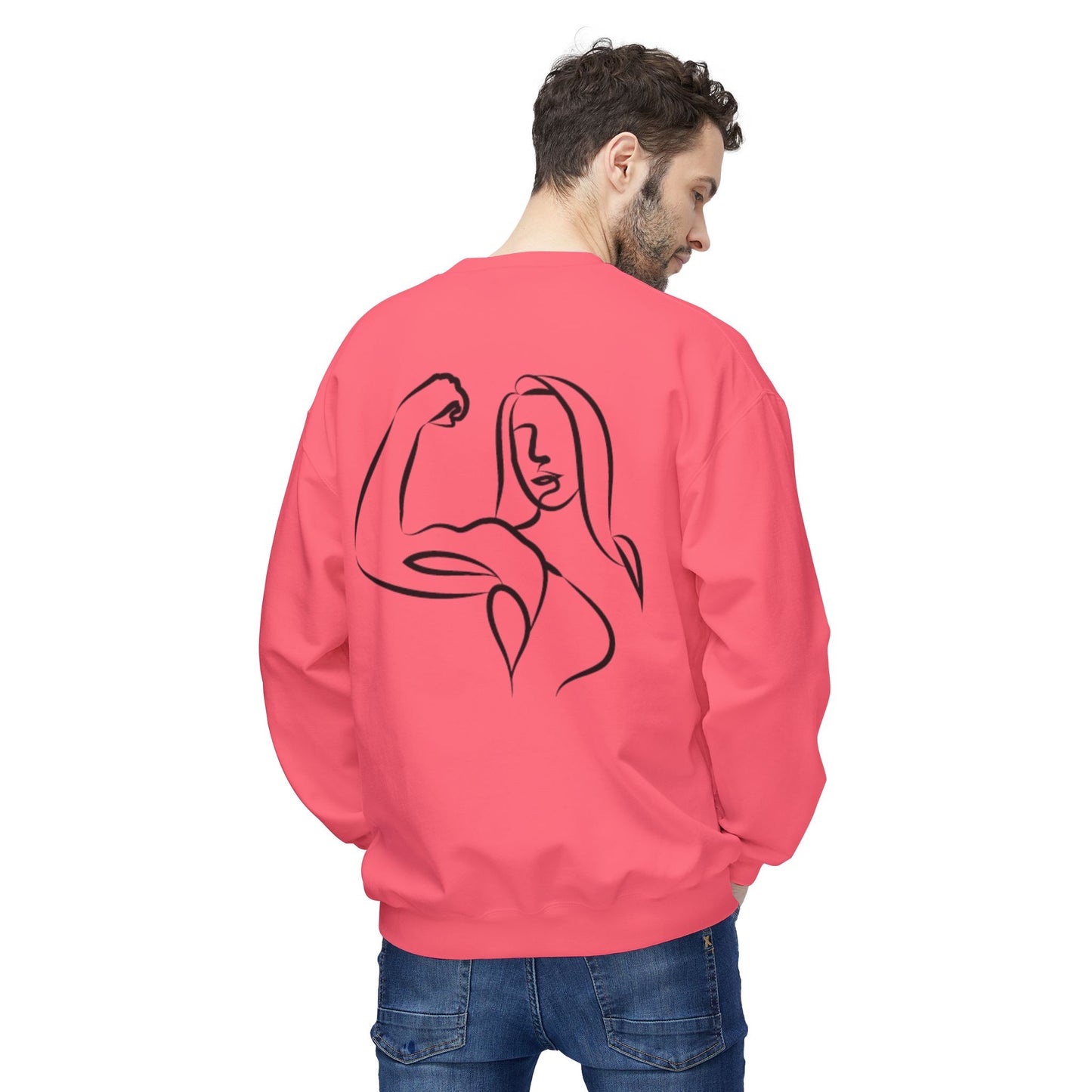 Emily Young Fitness - Unisex Midweight Softstyle Fleece Crewneck Sweatshirt