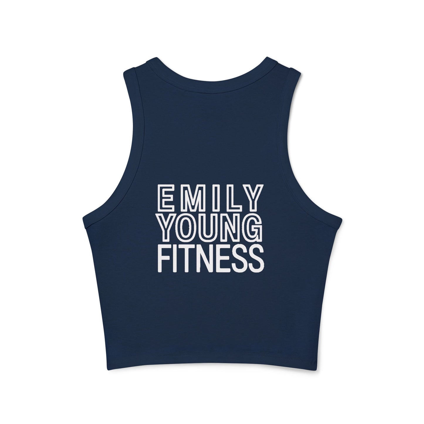 Micro Rib Women's Tank Top - Emily Young Fitness 2025 Fundraising Shirts