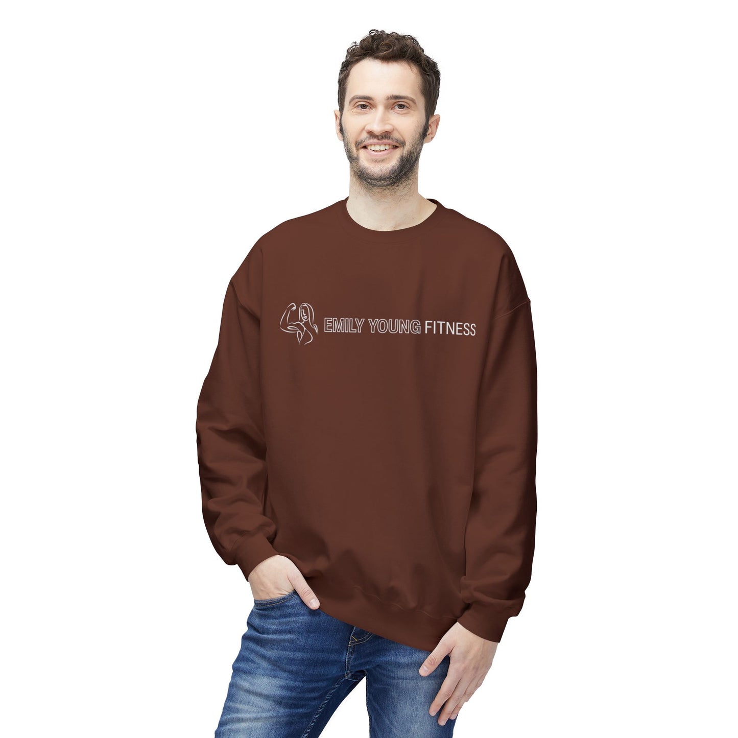 Emily Young Fitness - Unisex Midweight Softstyle Fleece Crewneck Sweatshirt