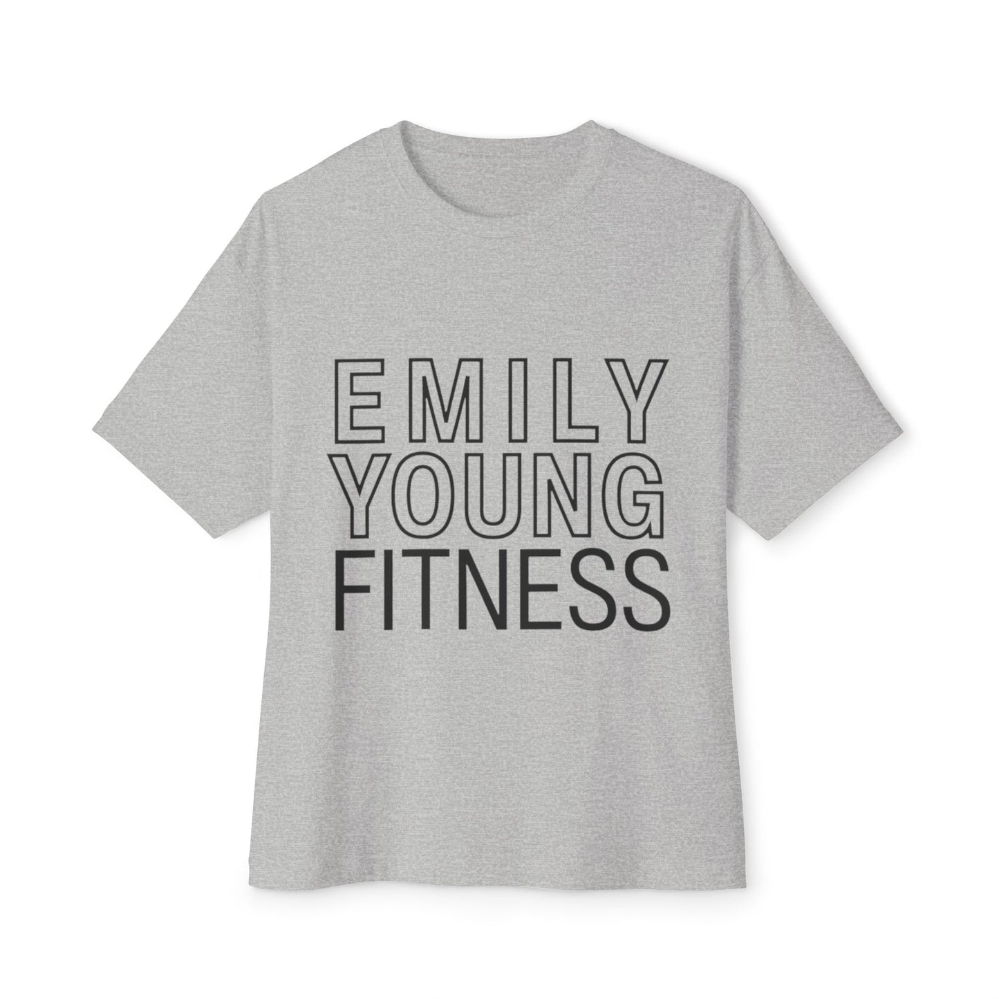 Emily Young Fitness Boxy Graphic Tee