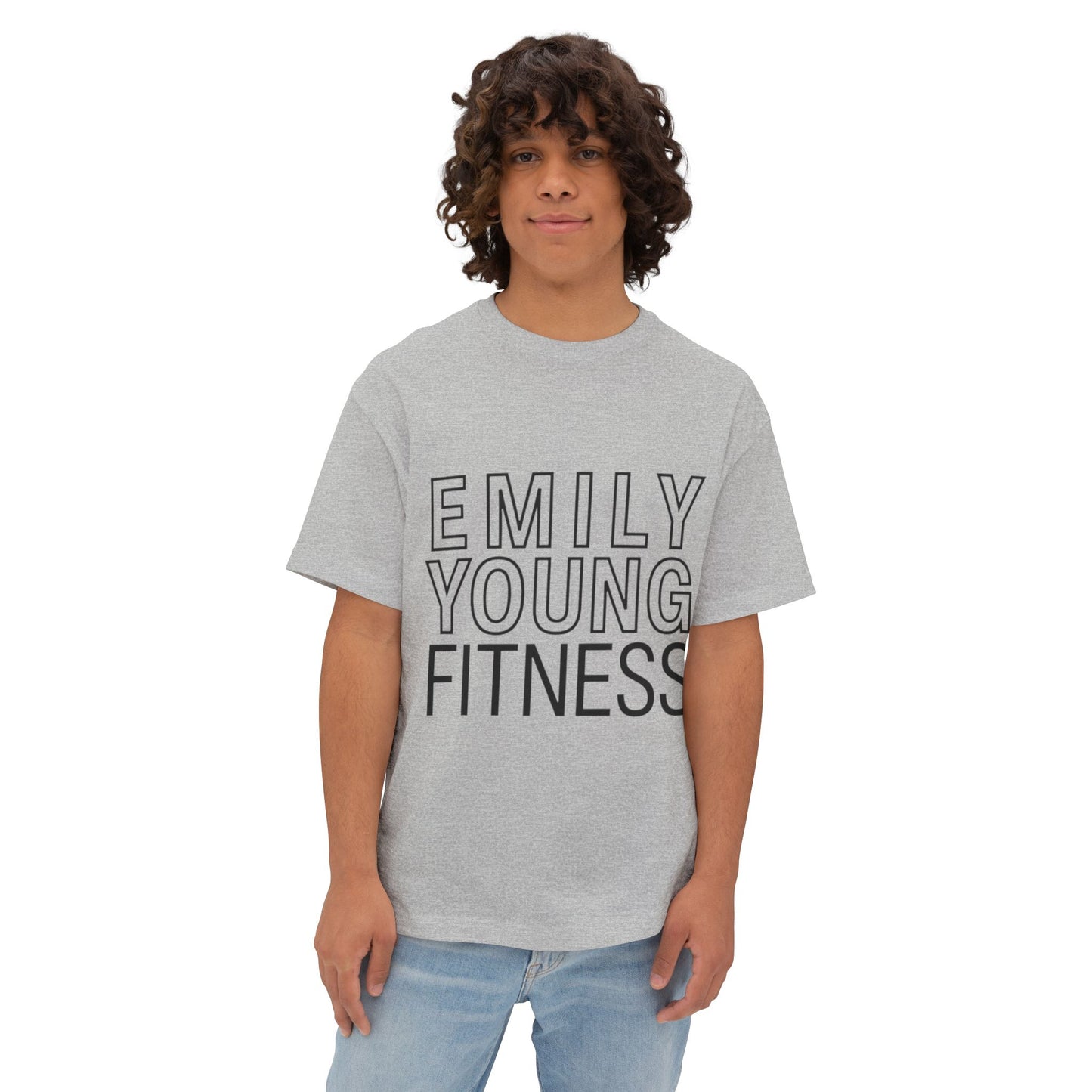 Emily Young Fitness Boxy Graphic Tee