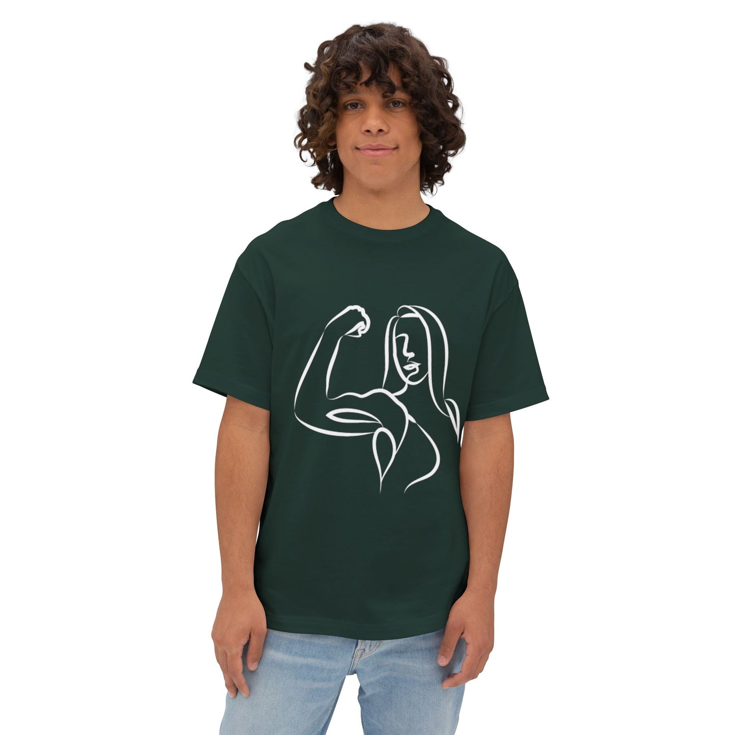 Emily Young Fitness Unisex Oversized Tee