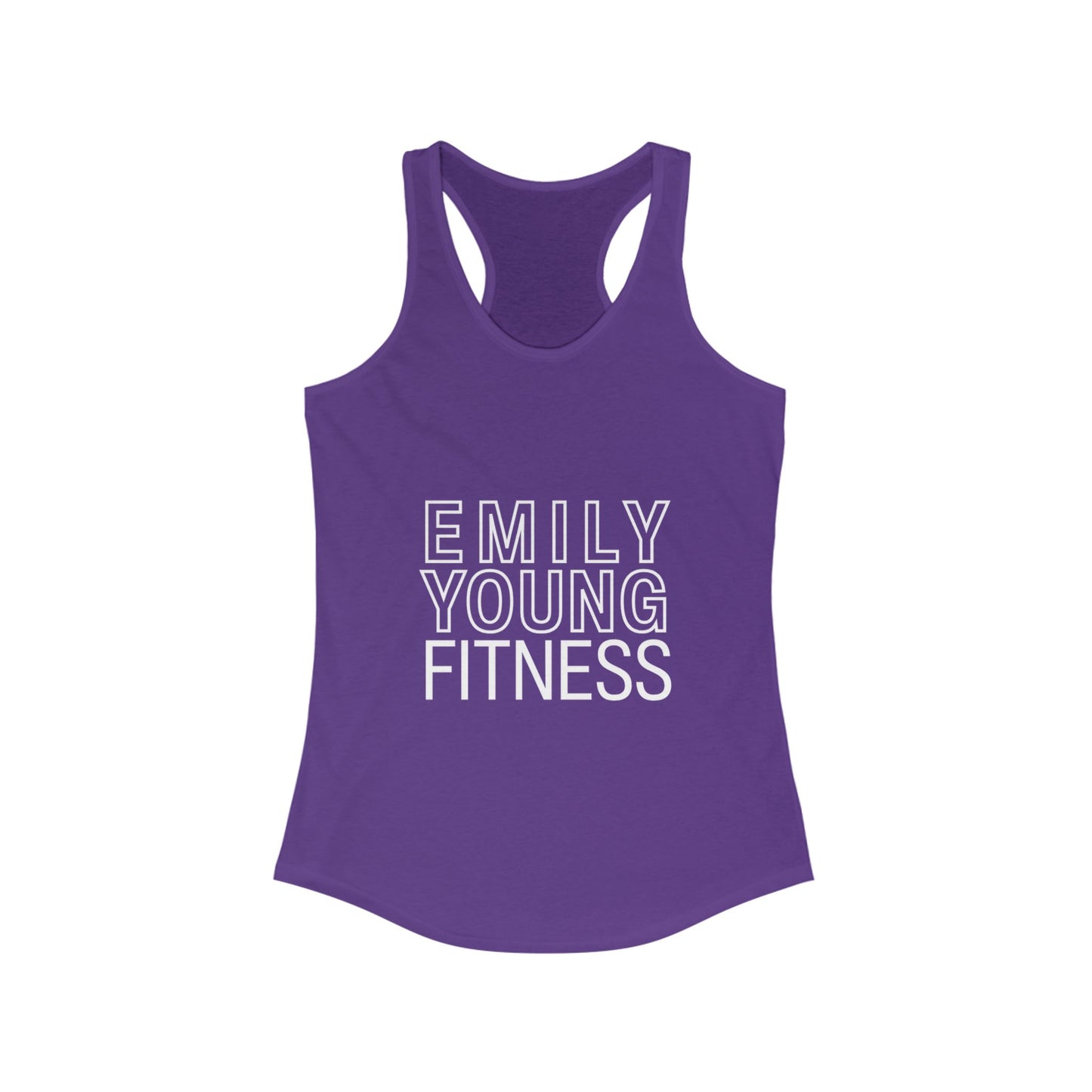 Emily Young Fitness Racerback Tank Top