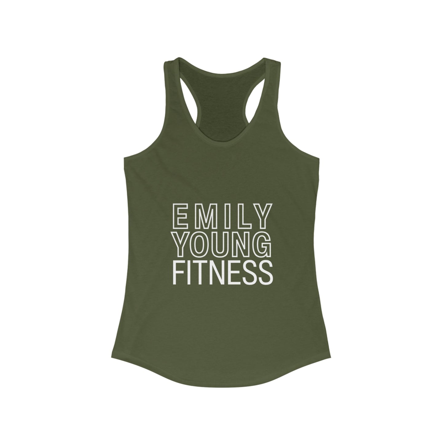 Emily Young Fitness Racerback Tank Top