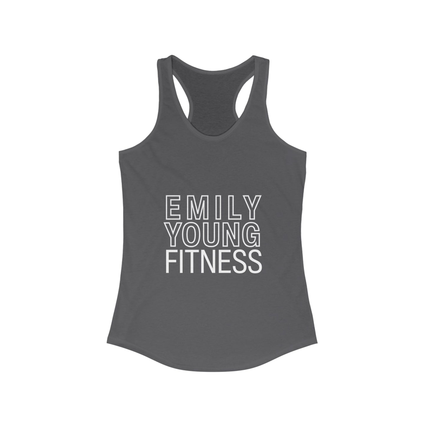Emily Young Fitness Racerback Tank Top