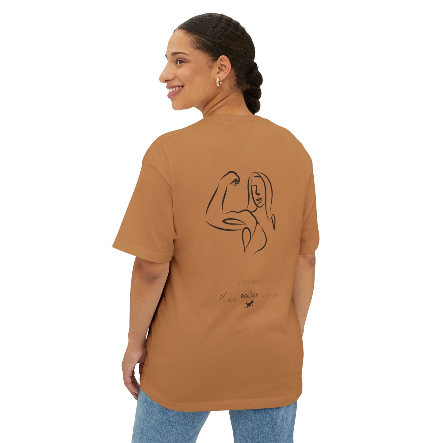 Emily Young Fitness Boxy Graphic Tee