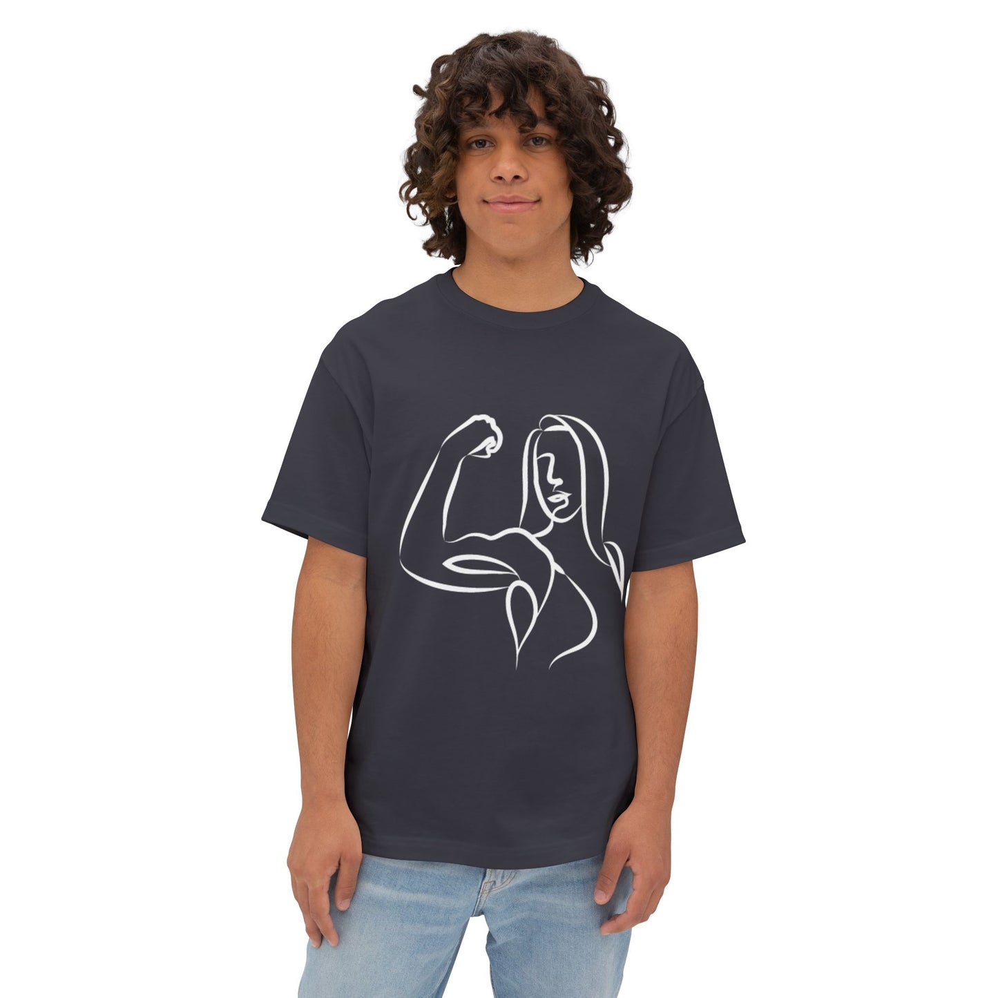 Emily Young Fitness Unisex Oversized Tee