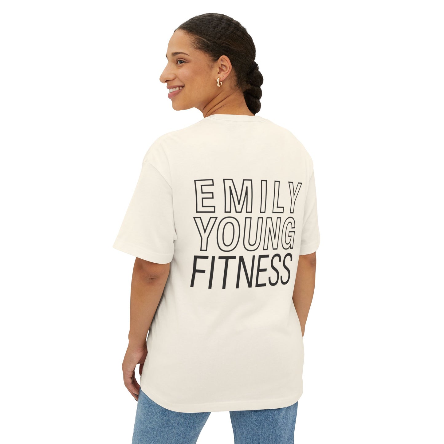 Emily Young Fitness Unisex Oversized Tee
