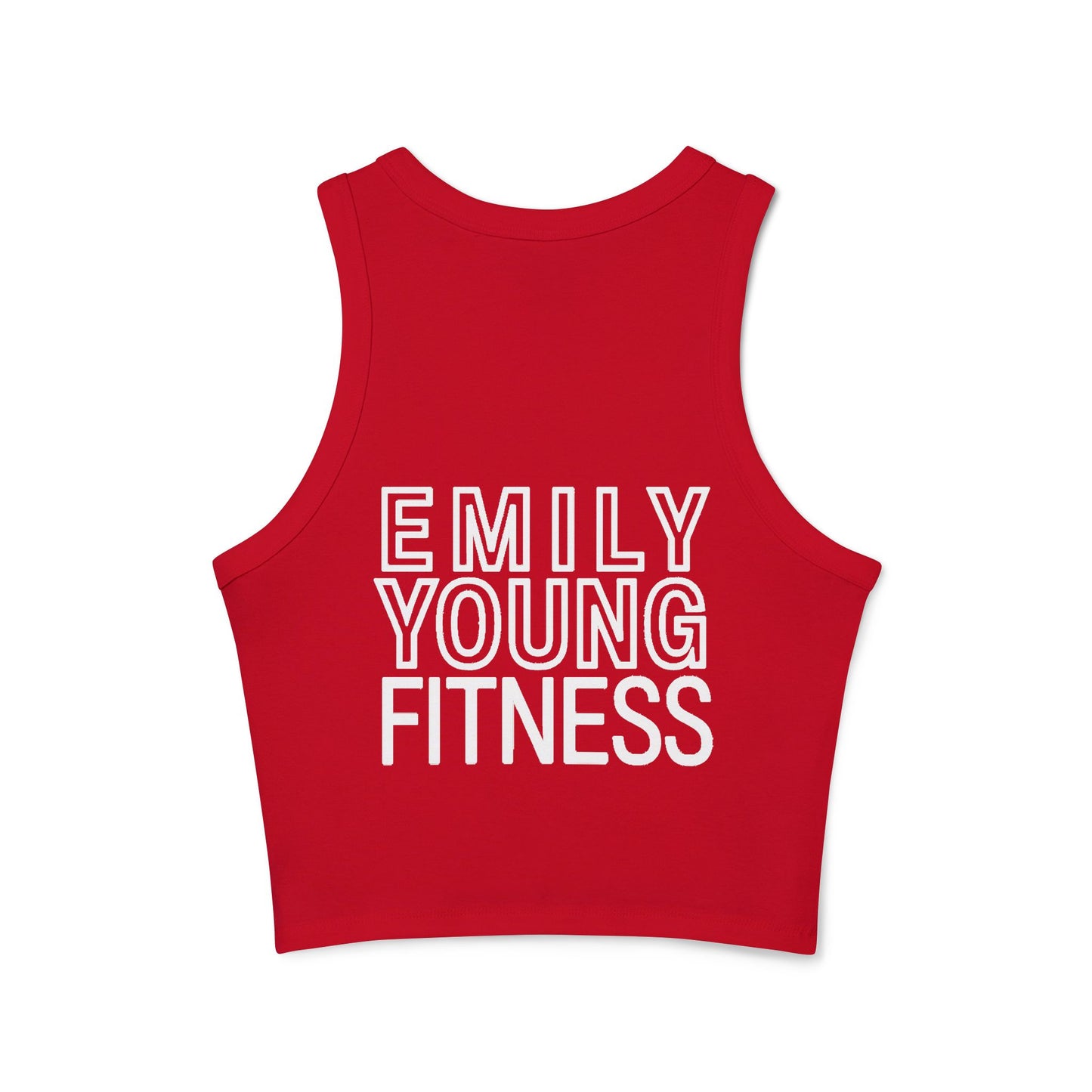 Micro Rib Women's Tank Top - Emily Young Fitness 2025 Fundraising Shirts