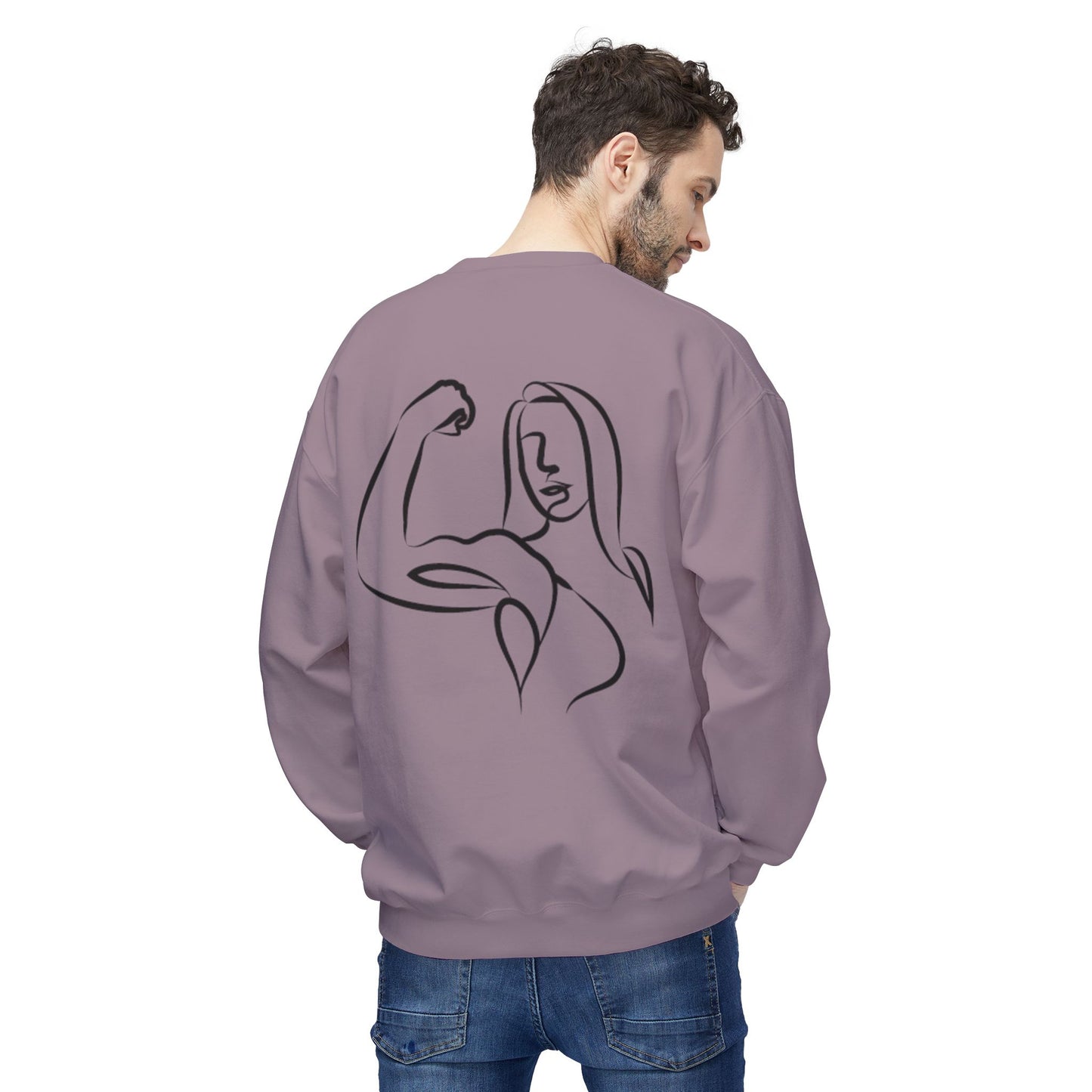 Emily Young Fitness - Unisex Midweight Softstyle Fleece Crewneck Sweatshirt