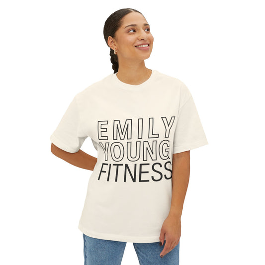 Emily Young Fitness Boxy Graphic Tee