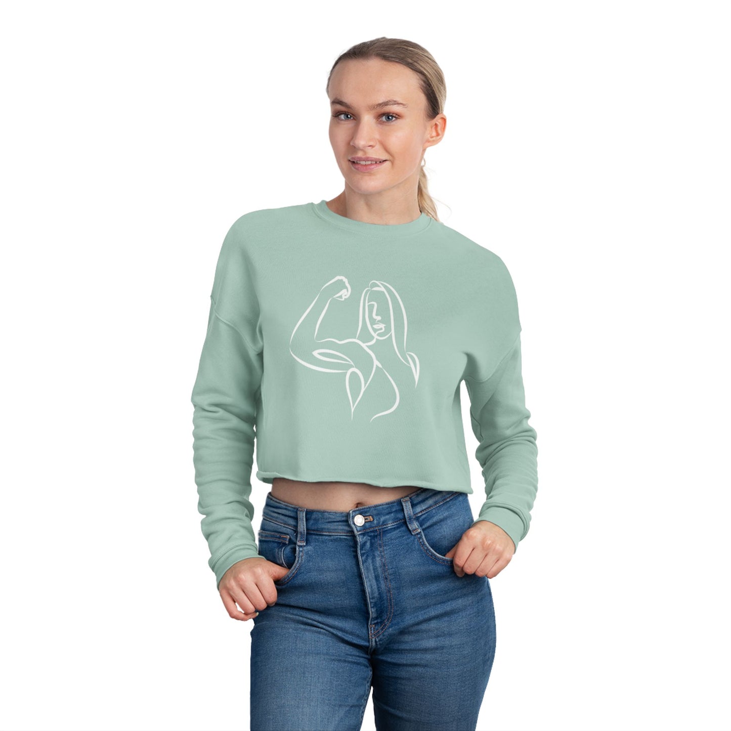 Emily Young Fitness Women’s Cropped Sweatshirt