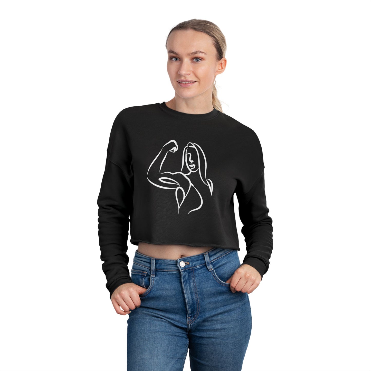 Emily Young Fitness Women’s Cropped Sweatshirt