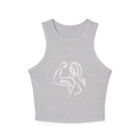 Micro Rib Women's Tank Top - Emily Young Fitness 2025 Fundraising Shirts