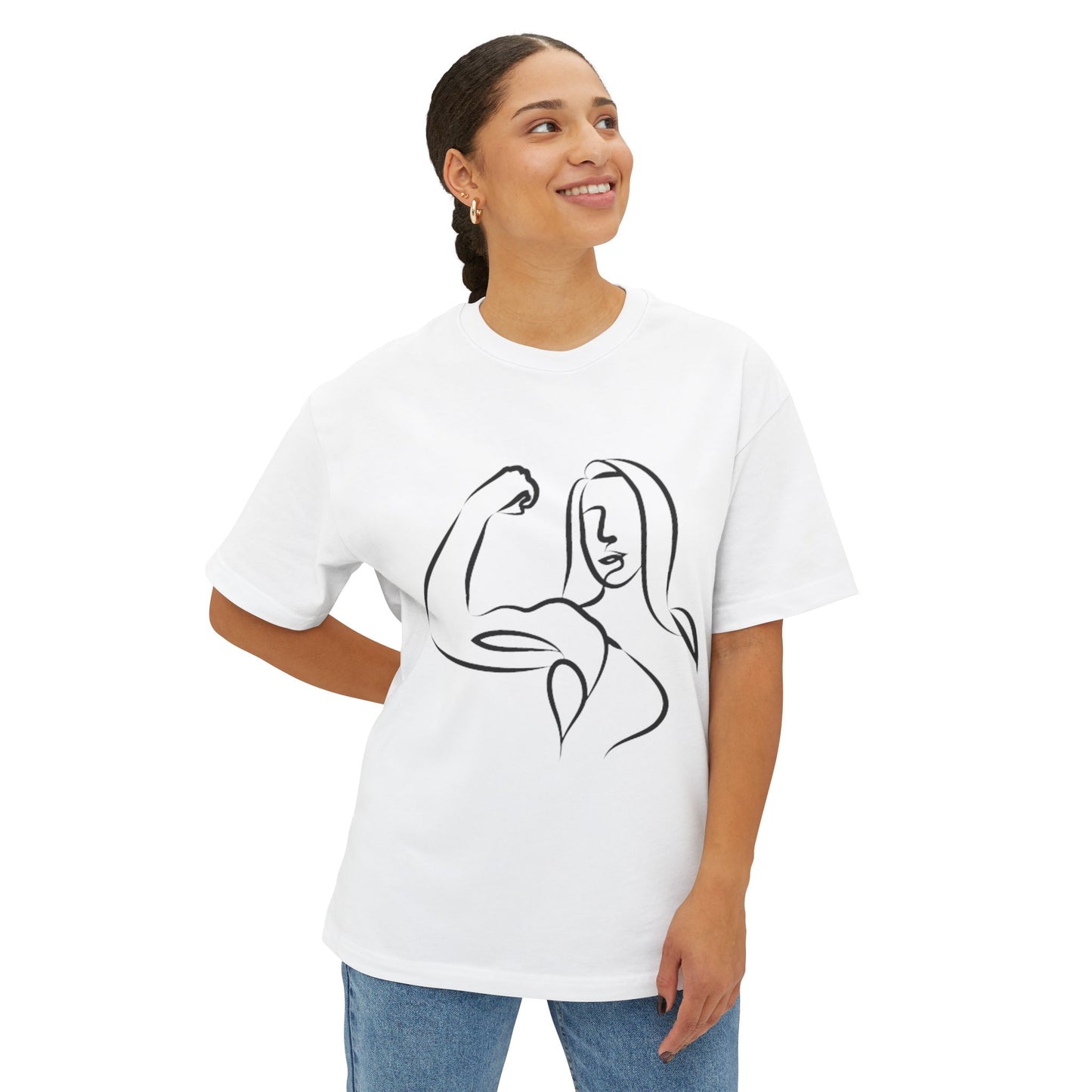 Emily Young Fitness Unisex Oversized Tee