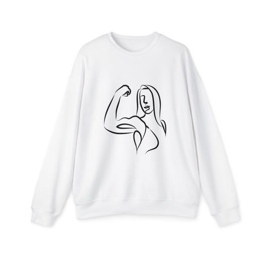 Emily Young Fitness Crewneck Unisex Sweatshirt