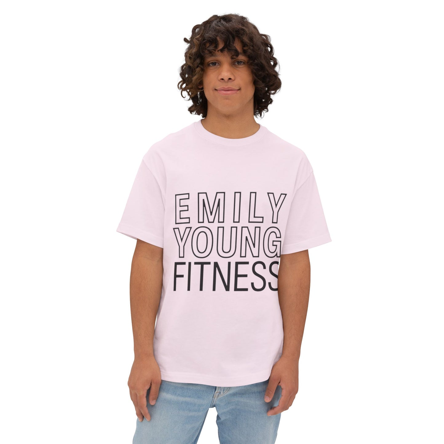 Emily Young Fitness Boxy Graphic Tee