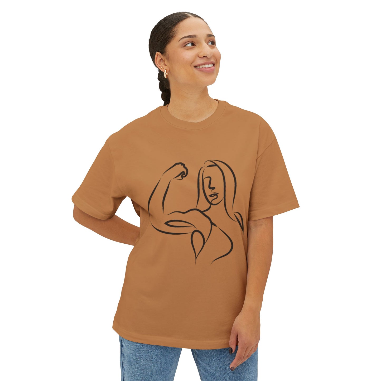Emily Young Fitness Unisex Oversized Tee