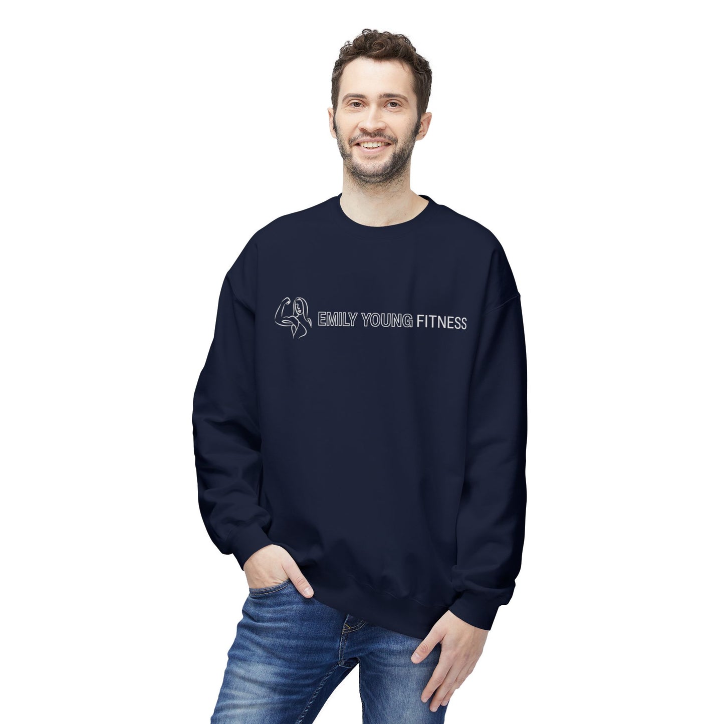 Emily Young Fitness - Unisex Midweight Softstyle Fleece Crewneck Sweatshirt
