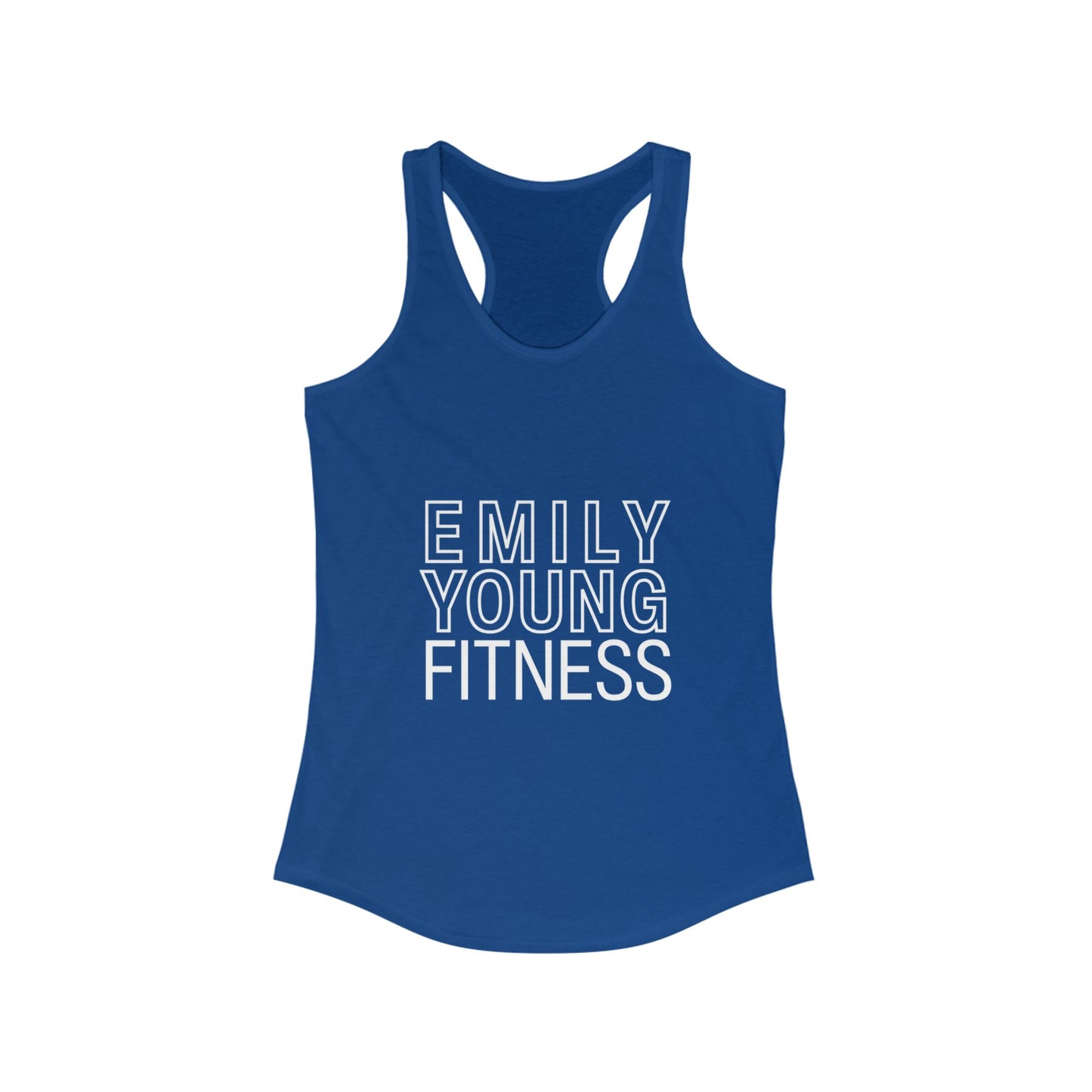 Emily Young Fitness Racerback Tank Top