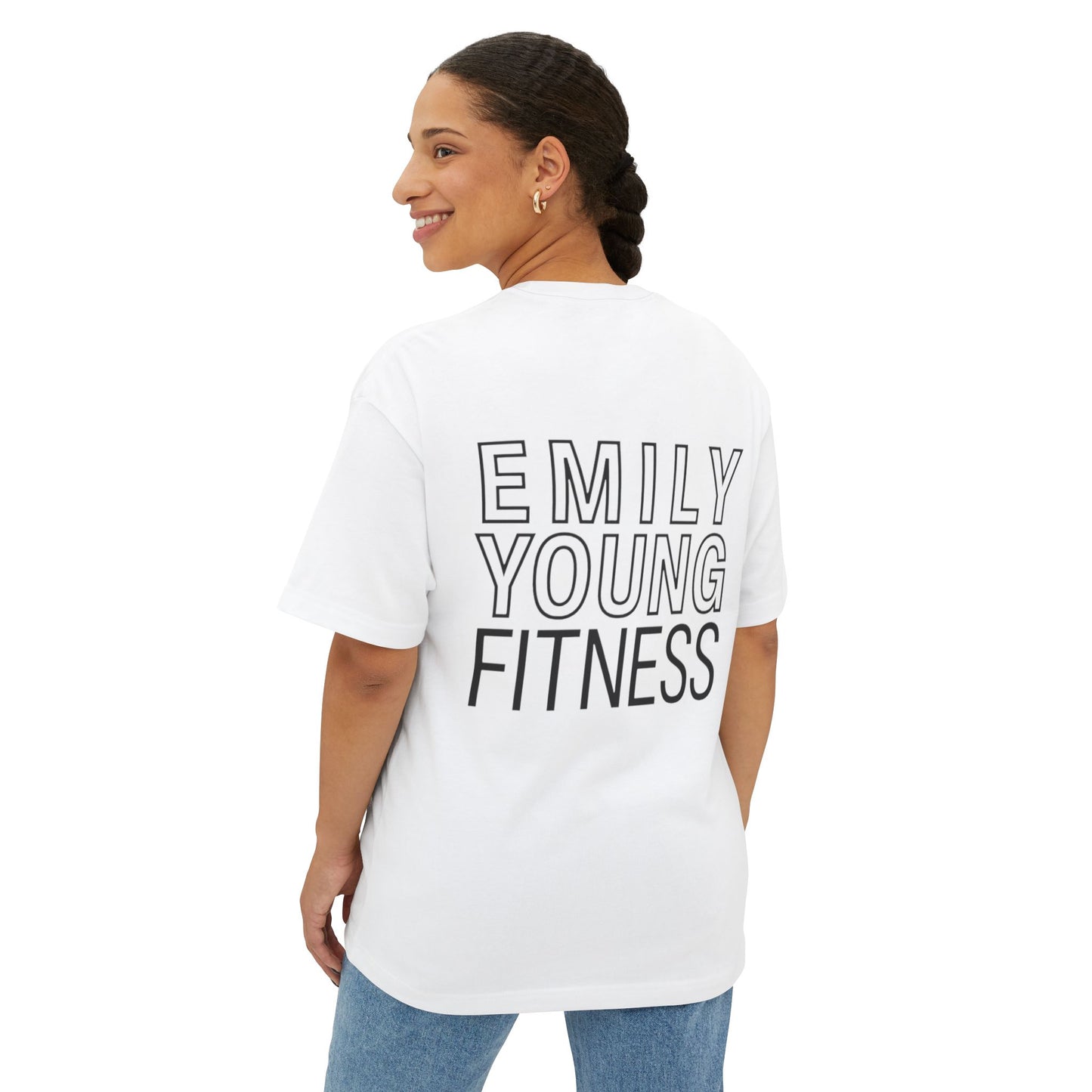 Emily Young Fitness Unisex Oversized Tee