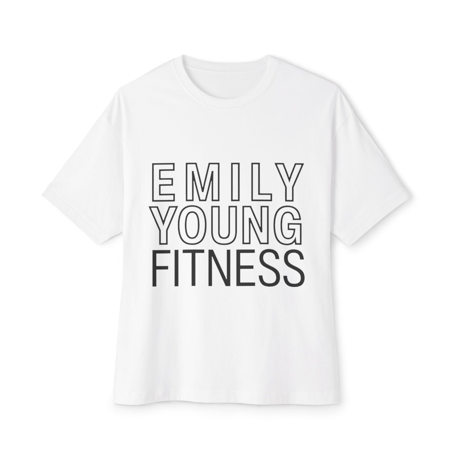 Emily Young Fitness Boxy Graphic Tee